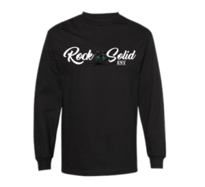 Rock Solid Logo Long Sleeve Tee